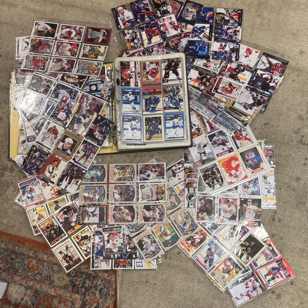 Assorted Sports Trading Cards Collection